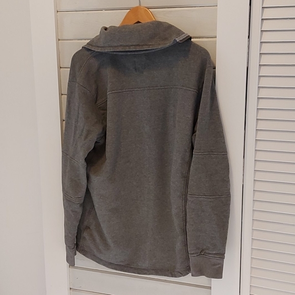 Jack and Jones Large Collarded Zip Up Sweater - Picture 4 of 5